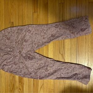 Knox Rose Mauve Floral Pants